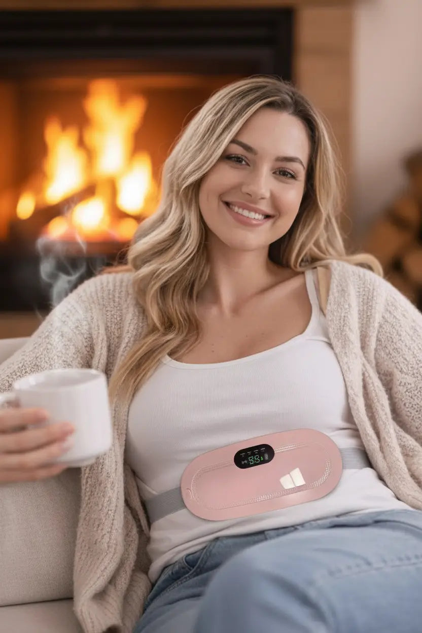 Cinturón menstrual – alivio en minutos, sin pastillas