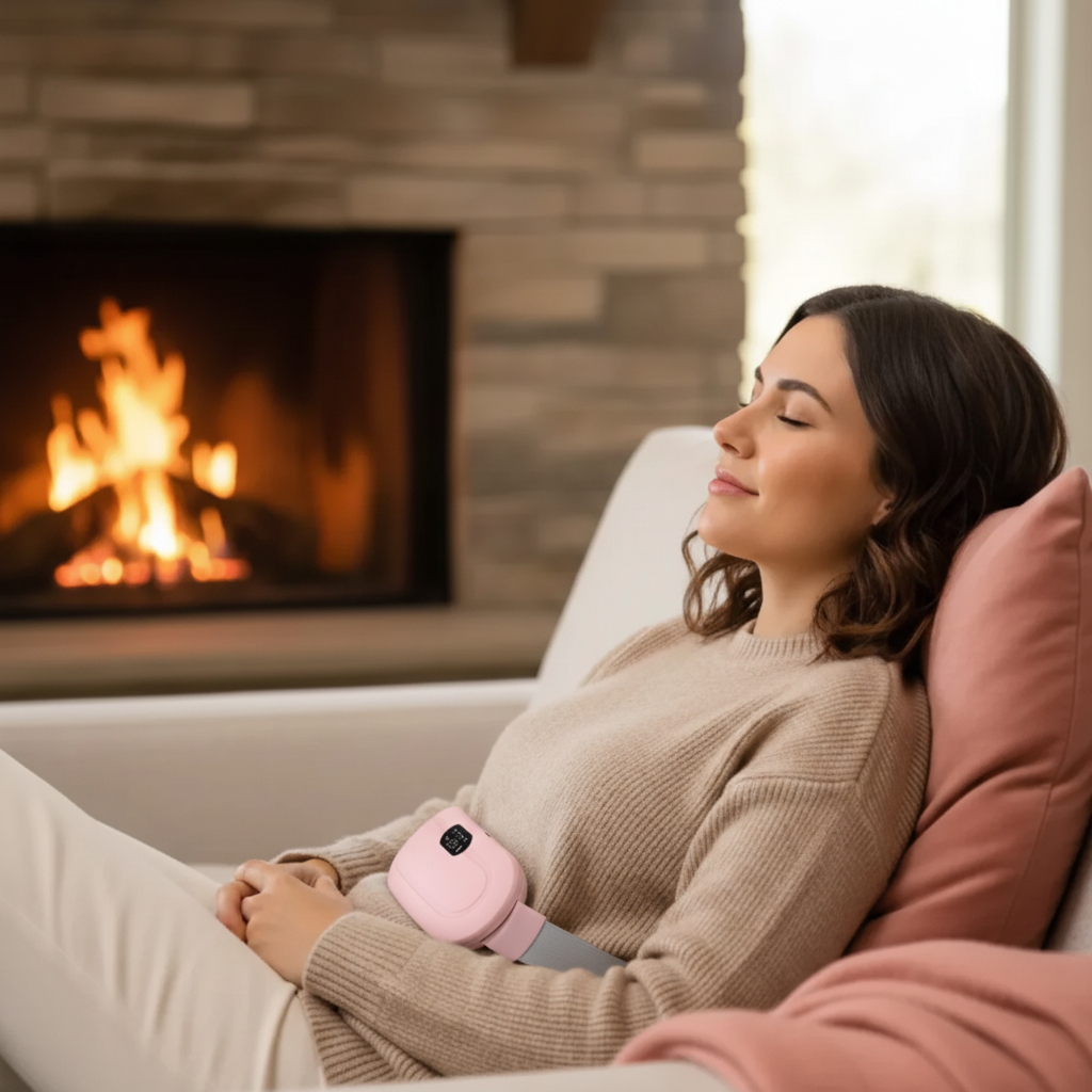 Cinturón menstrual – alivio en minutos, sin pastillas