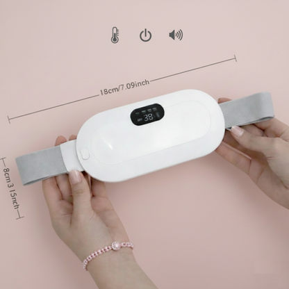 Cinturón térmico menstrual con calor y masaje – alivio rápido para cólicos - Cuídate y quiérete.