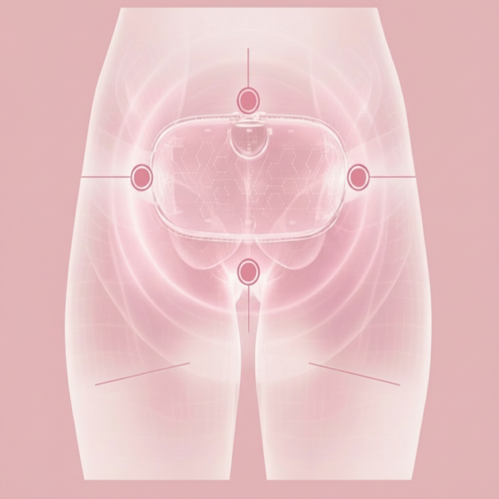 Cinturón térmico menstrual con calor y masaje – alivio rápido para cólicos - Cuídate y quiérete.